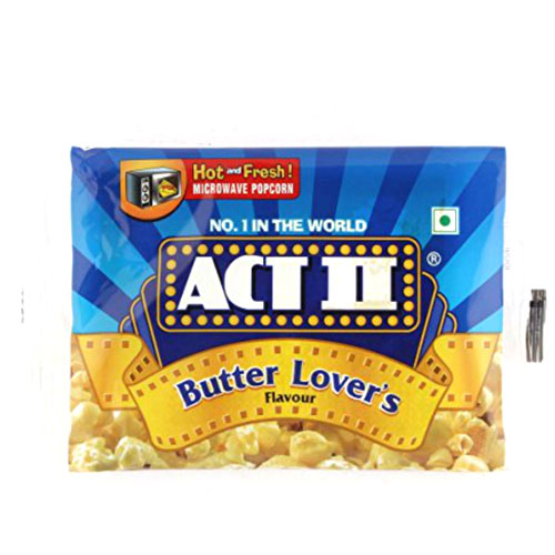 Act II Mw Popcorn Butter Lovers 33g