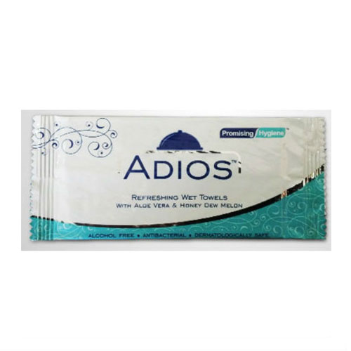 Adios Refreshing Wet Towels Aloe Vera