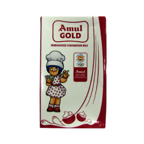 Amul Gold Tetra Pack Milk 1Litre