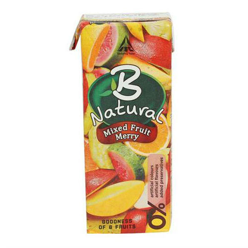 B Natural Mixed Fruit Juice 200ml