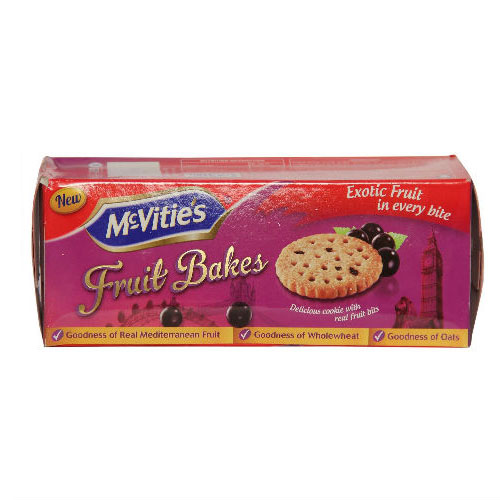 MC Vities Fruit Bakes Cookies 150grm