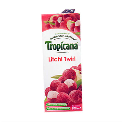 Tropicana Litchi Twirl 200ml